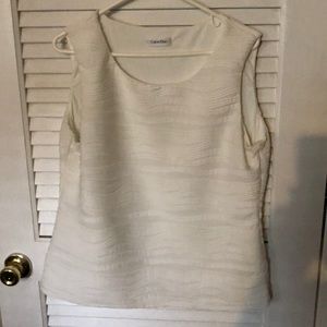 Sleeveless blouse
